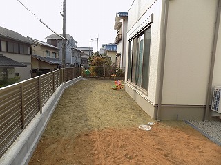 奈良市　U様邸　新築外構工事 イメージ画像