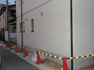 奈良市　Y様邸　新築外構工事 Before画像