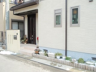 奈良市　Y様邸　新築外構工事 イメージ画像