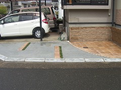 生駒市　Y様邸　駐車場増設工事 イメージ画像