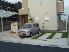 奈良市　A様邸　新築外構工事 イメージ画像