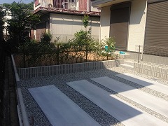 奈良市　Y様邸　新築外構工事 イメージ画像