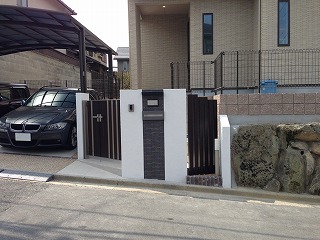 奈良市　T様邸　新築外構工事 イメージ画像