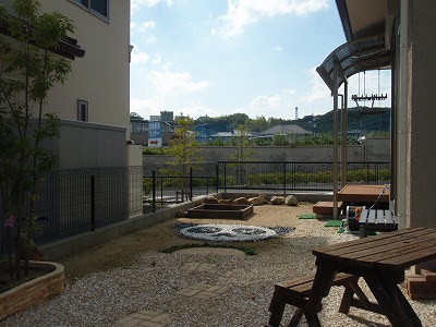 奈良市　K邸　庭工事　目隠しフェンス Before画像