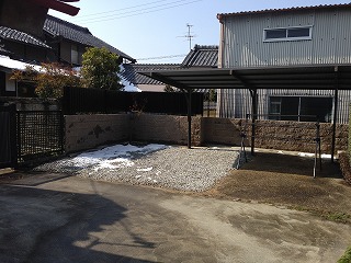 奈良市　N邸　ブロック塀　リフォーム After画像