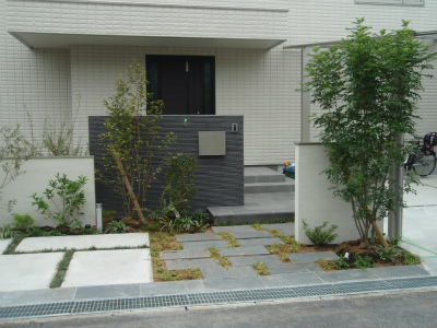 奈良市　T様邸　新築外構工事　エフルージュツイン イメージ画像