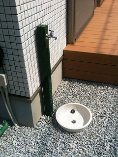 生駒市　K邸　リフォーム外構工事　スロープ　ウッドデッキ イメージ画像