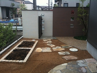 奈良市　K邸　新築外構工事 イメージ画像