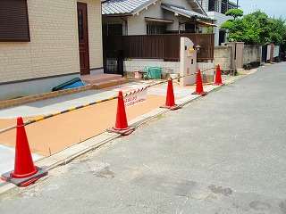 奈良市　K邸　新築外構工事　R壁　南欧風　ナチュラル イメージ画像