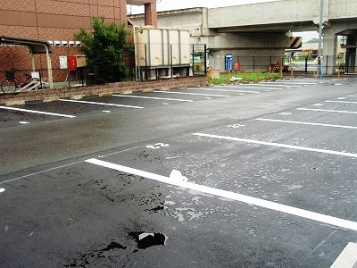 京田辺市　Ｔ駐車場　アスファルト舗装工事 After画像