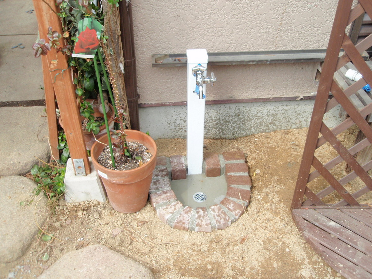奈良市　S邸　カーポート改修　テラス　立水栓 イメージ画像