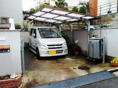 生駒市　Ｉ邸　門周りリフォーム工事　外壁塗装工事 イメージ画像
