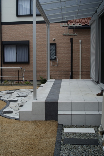 奈良市　Ｎ邸　新築外構工事　シンプル・モダン イメージ画像