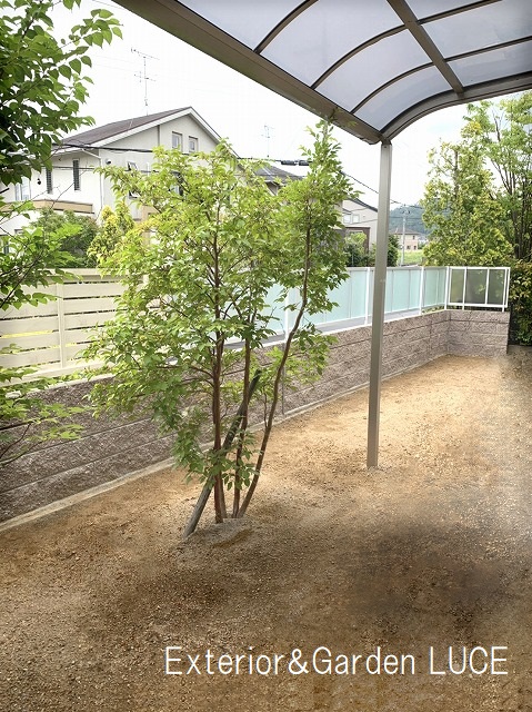 奈良市　T様邸　お庭改修工事 イメージ画像