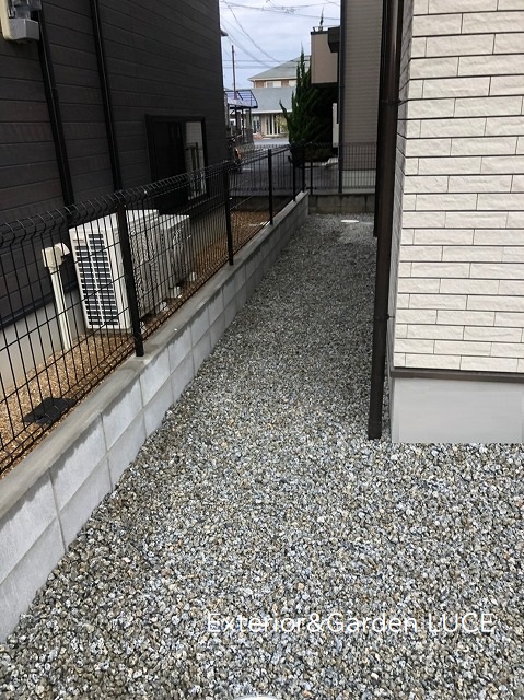 奈良市　H様邸　新築外構工事 イメージ画像
