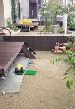 京都府木津川市　Ｎ邸　ガーデン工事　ジーマテラス　カーポートのサムネイル