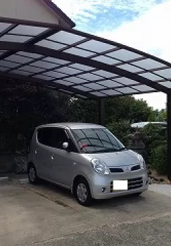 奈良市　Ｋ邸　リフォーム外構工事　カーポート設置のサムネイル