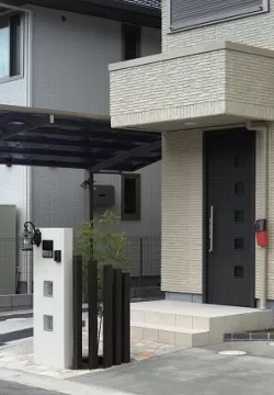 生駒市　Ｔ邸　新築外構工事　ウッドデッキのサムネイル