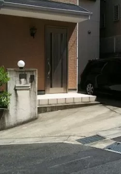 生駒市　M邸　リフォーム外構工事　オリジナル門柱　TOEXデザイナーズパーツのサムネイル