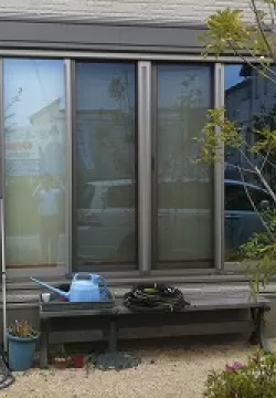 大阪府四条畷市　Ｎ邸　ガーデンルーム工事　ＴＯＥＸ（ＬＩＸＩＬ）暖蘭物語腰壁タイプのサムネイル