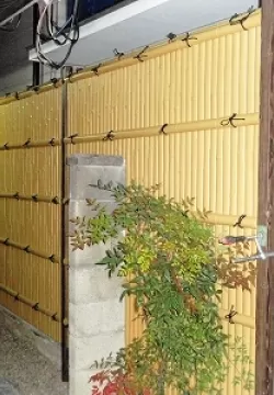 城陽市　Ｔ邸　竹垣フェンスのサムネイル