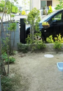奈良市　Ｔ邸　お庭工事　平板のサムネイル