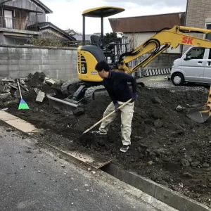 奈良　京都で新築外構！工事混雑中！！！のサムネイル