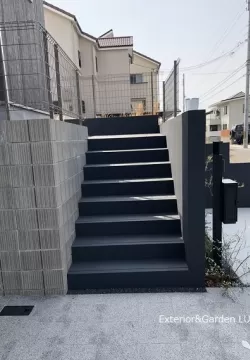 木津川市　K様邸　階段ｱﾌﾟﾛｰﾁﾘﾌｫｰﾑ工事のサムネイル
