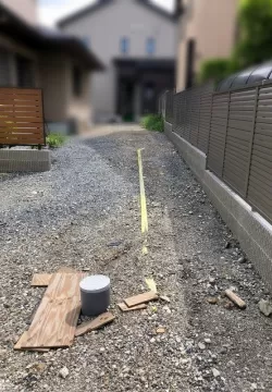 京都市　T様邸　新築外構工事のサムネイル