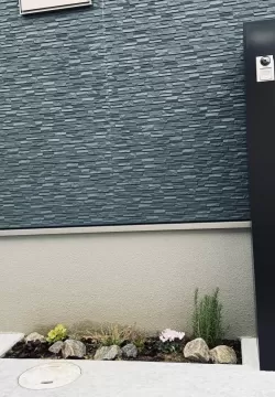 植栽と新築外構工事のサムネイル
